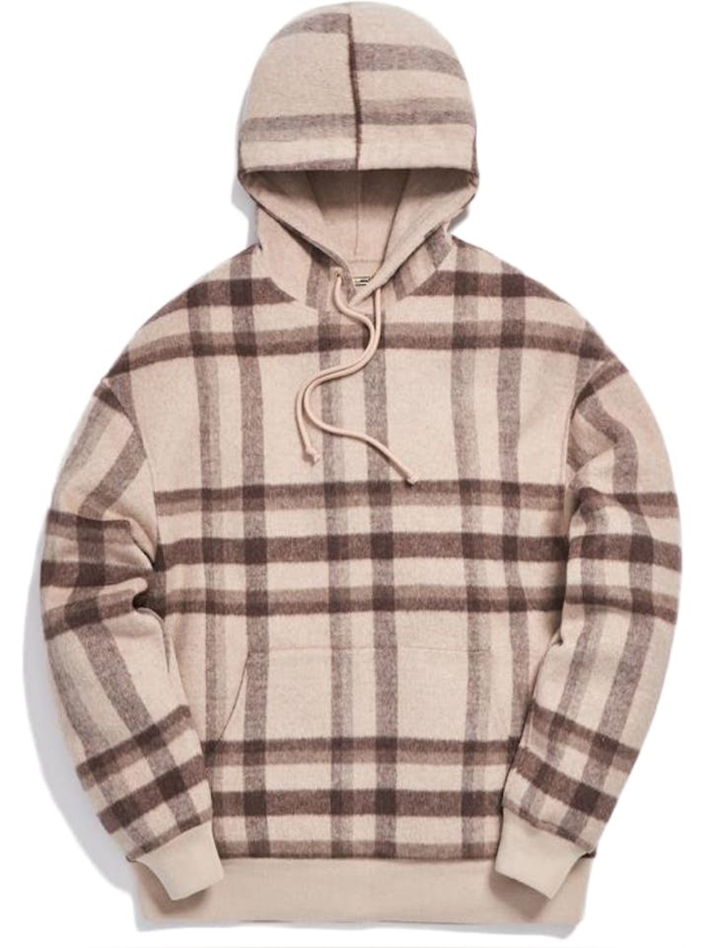 Kith Large Wool Check Williams II Hoodie